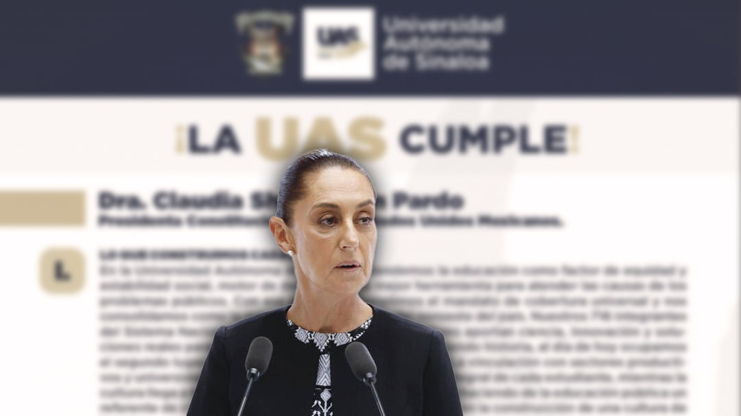 UAS pide apoyo a Sheinbaum ante crisis financiera y falta de recursos
