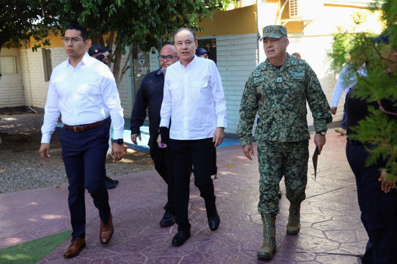 Gobernador de Sonora busca mantener la paz y tranquilidad en la entidad.