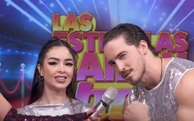 Caeli y Aristeo Cazares en Las Estrellas Bailan en Hoy