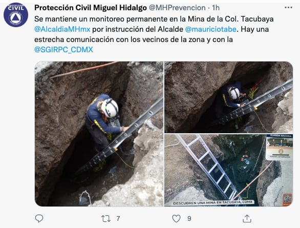 Protección Civil dijo que mantiene monitoreo permanente en las 13 minas