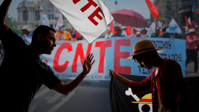 CNTE se deslinda de la marcha de la Generación Z del 15 de noviembre.