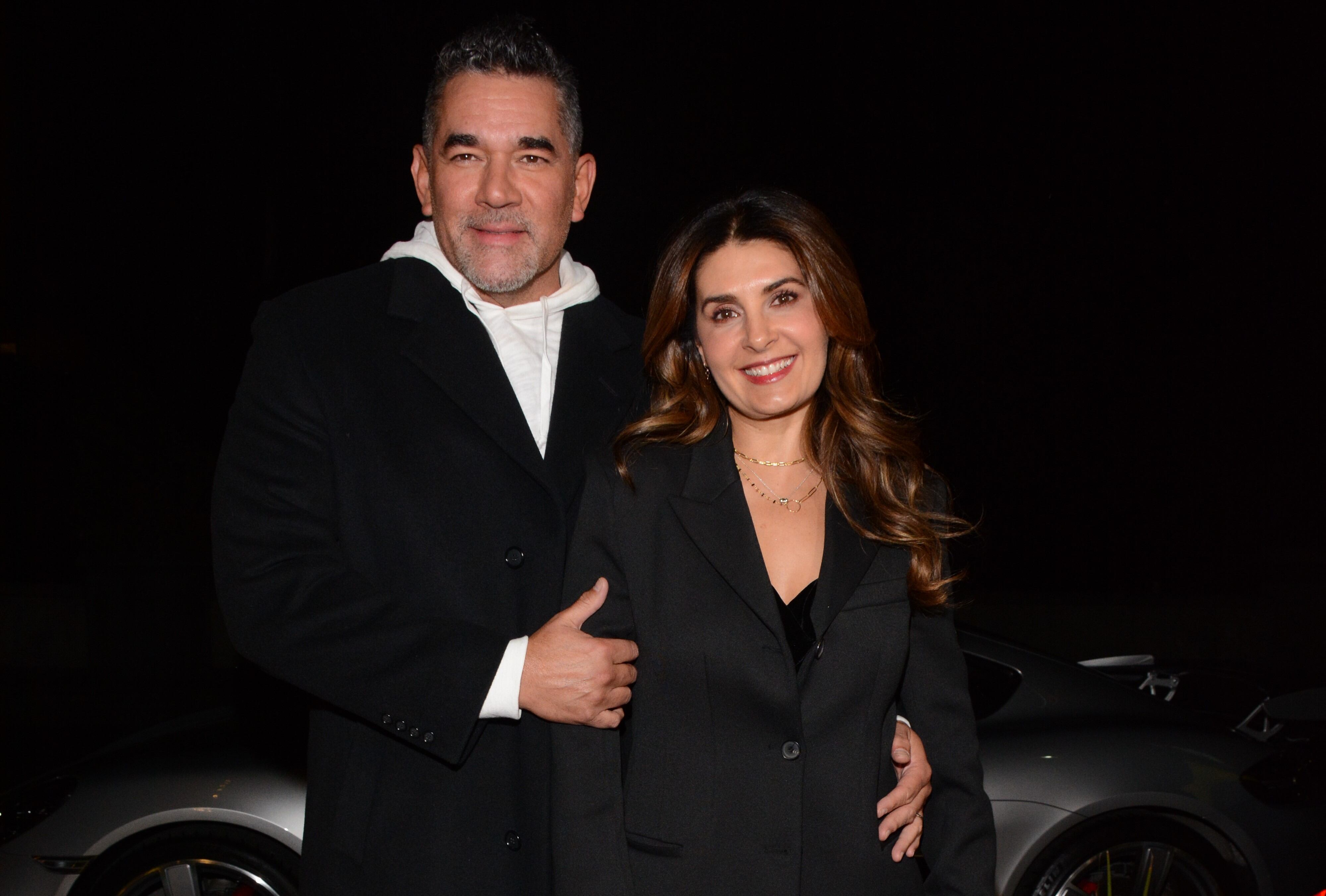 Eduardo Santamarina y Mayrín Villanueva