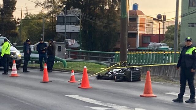 Muere motociclista en Periférico Oriente