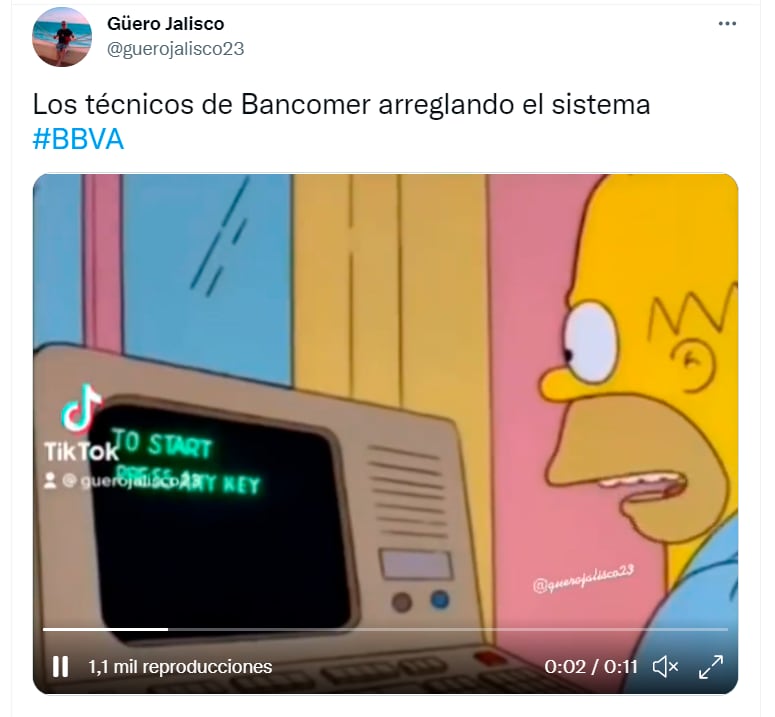 Falla BBVA