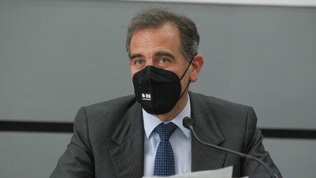 Lorenzo Córdova, presidente del Consejo del INE.