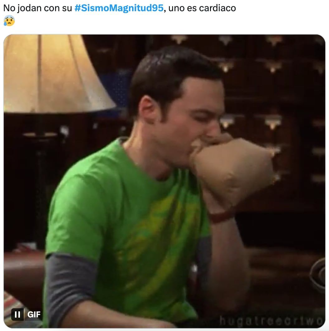 Los mejores memes de la tendencia de Sismo Magnitud 9.5