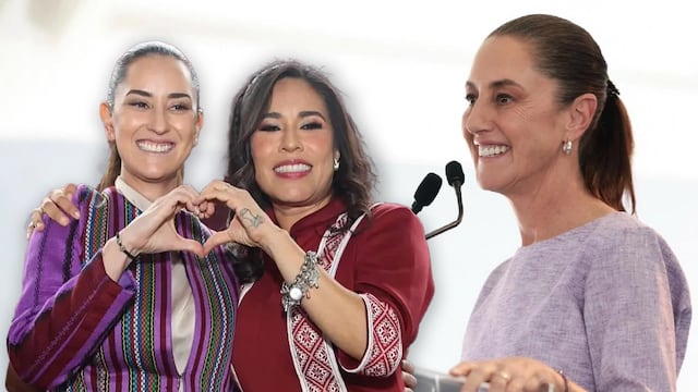 Sheinbaum "no ve mal" la presencia de una imitadora en informe de Simey Olvera