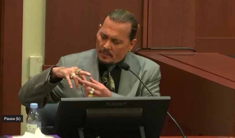 JOHNNY DEEP NARRA CÓMO AMBER HEARD LE CORTÓ EL DEDO