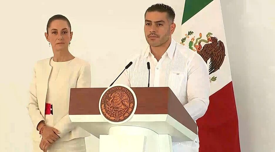 Claudia Sheinbaum y Omar García Harfuch