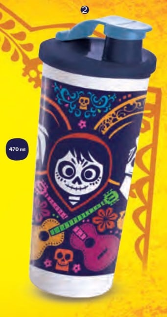 Coco en Tupperware, vaso