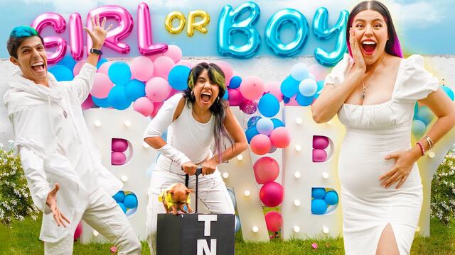 El divertido video de Lesslie Polinesia donde reveló el género de su bebé