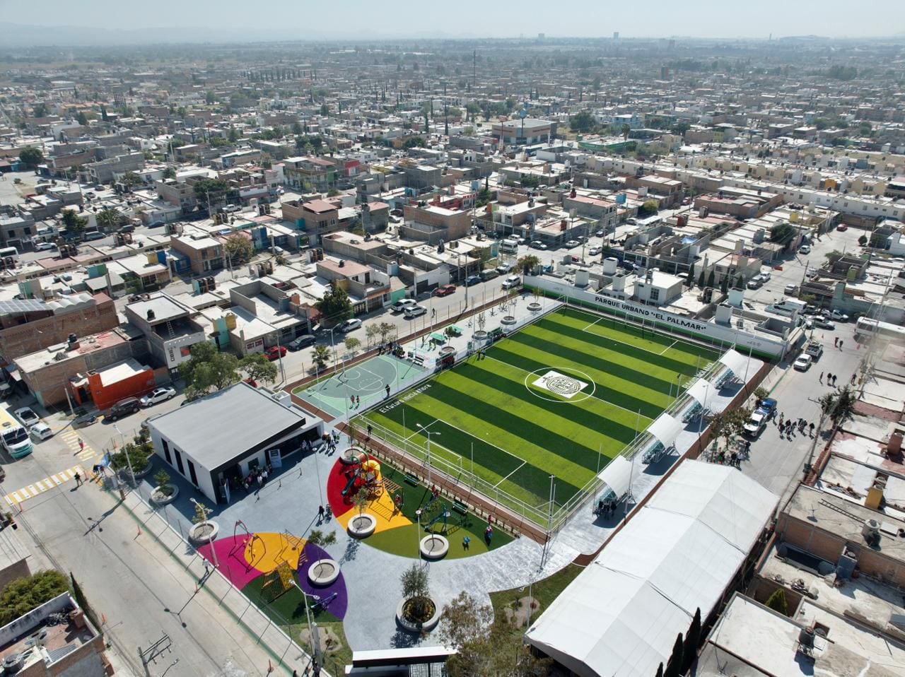 La unidad deportiva en Vanegas contará con canchas, juegos infantiles y áreas recreativas