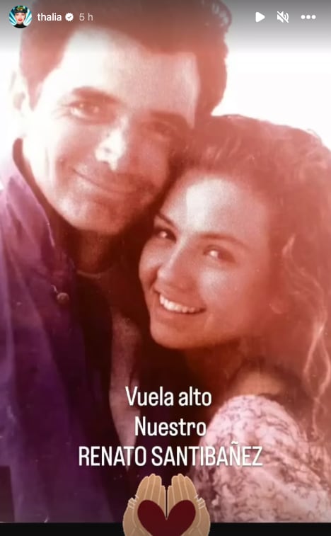 Thalía se despide de Alfonso Iturralde