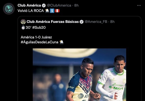 Pedro Aquino reaparece con el Club América