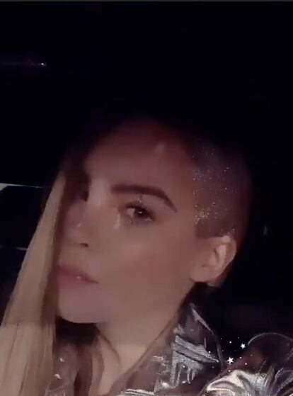 ¿Belinda se rapó?