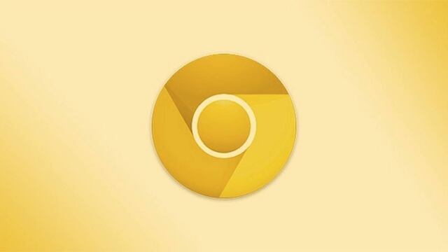 Logo de Chrome Canary.