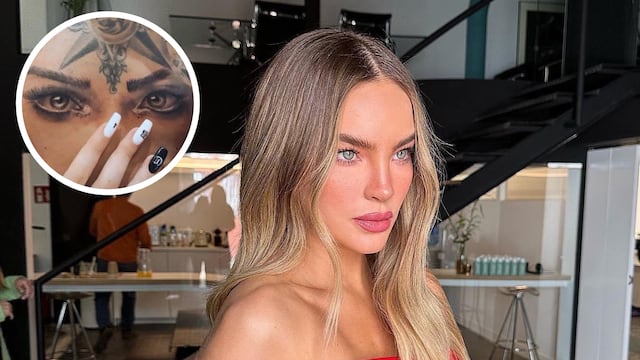 Belinda actualiza su foto de perfil y esta solo recuerda el tatuaje que Christian Nodal se hizo en el pecho.