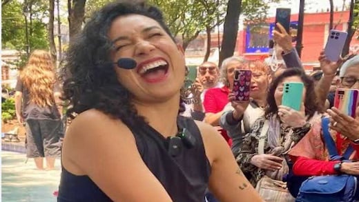 Flor Amargo expresa su amor por Tijuana y el Parque Esperanto