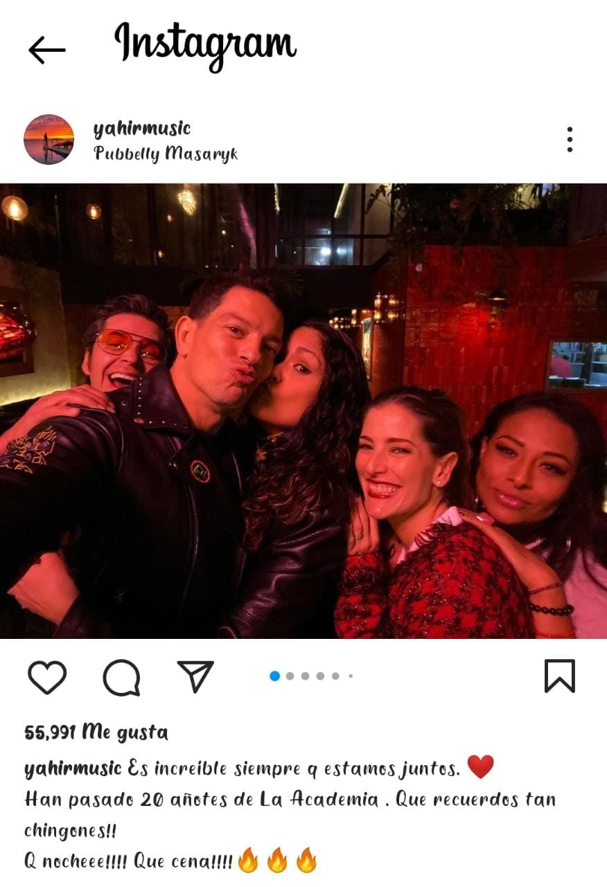 Publicación de Instagram