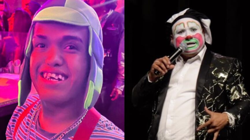 Medio Metro le canta un tiro a Brincos Dieras; le pidieron colaboración con el payaso y se ofendió