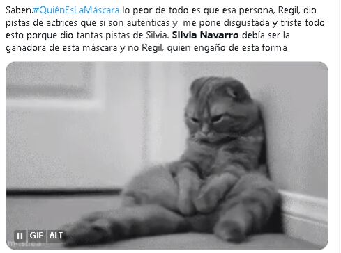 Usuarios acusan que Silvia Navarro fue usada en Quién es la Máscara 2023.