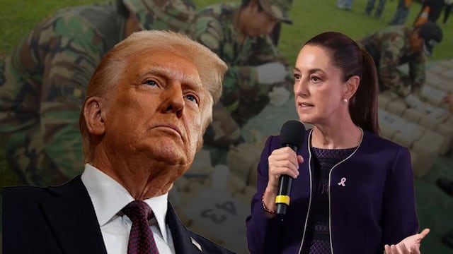 Trump elogia a “Claudia Sheinbaum pero critica a México: "el país está gobernado por el narcotráfico”