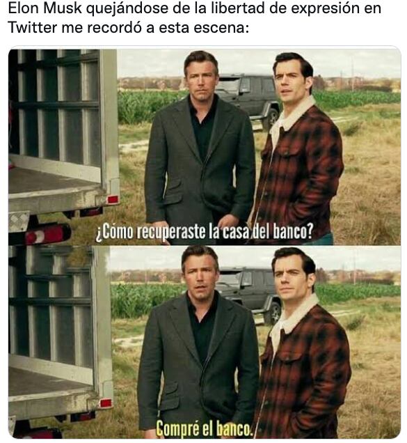 Memes de Elon Musk tras la compra de acciones en Twitter