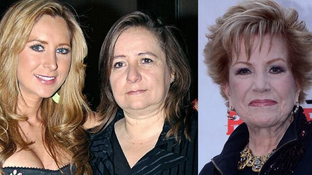 Geraldine Bazán y su mamá / Maxine Woodside