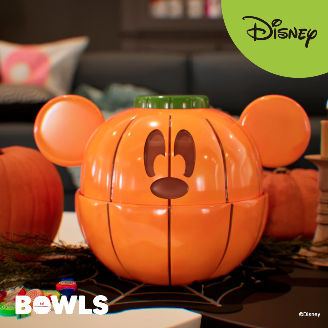 Los bowls coleccionables de Mickey Mouse Halloween 2024