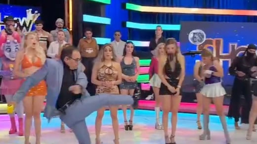 Ernesto Chavana vuelve a la polémica: patea un dron y golpea a una modelo en vivo