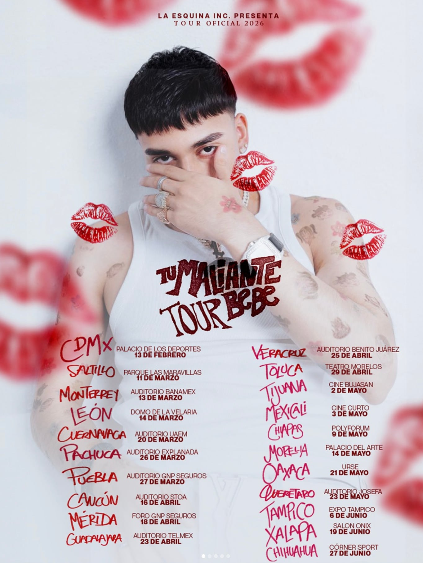 Fechas de los conciertos de El Malilla