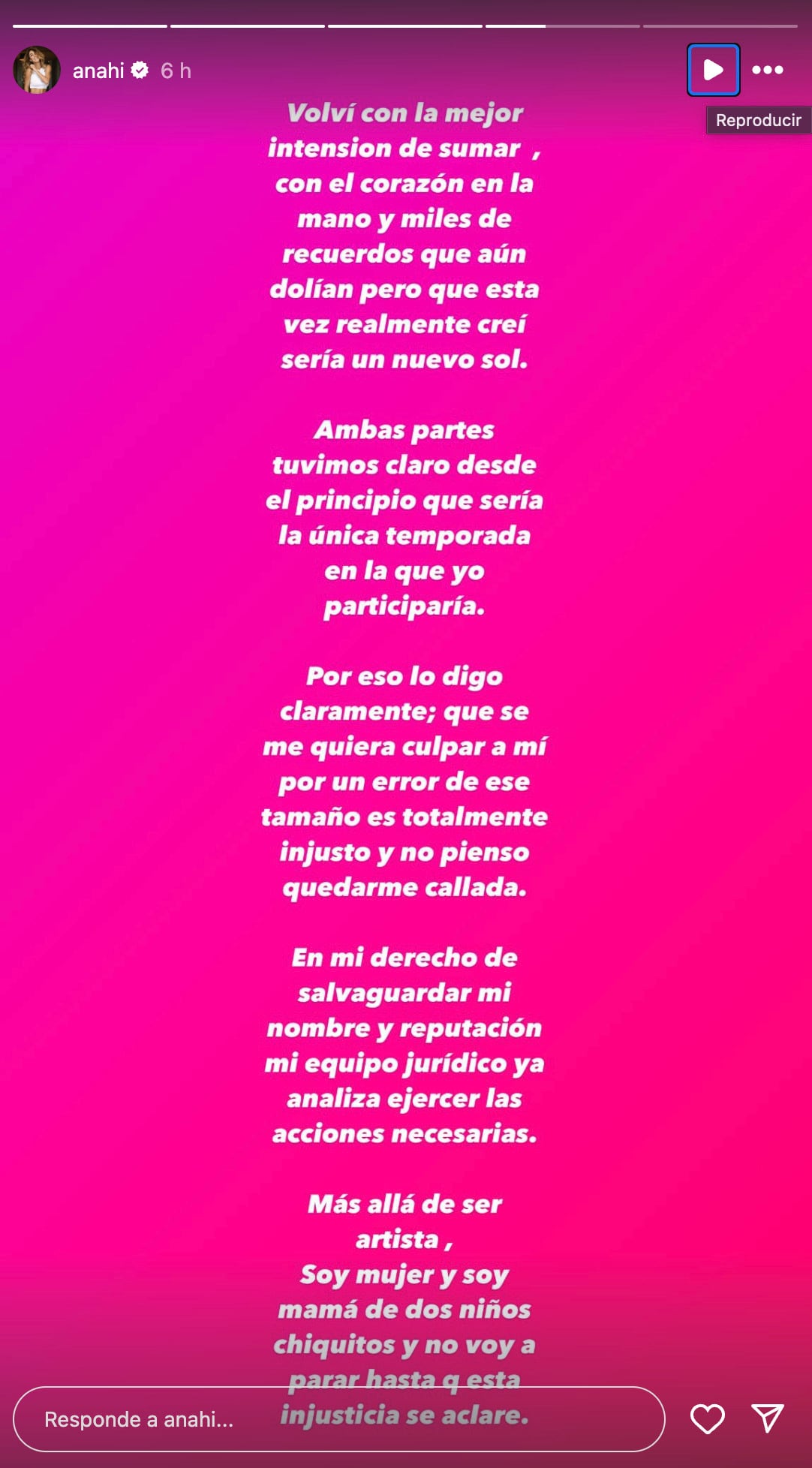 Anahí había pactado ser investigadora de una sola temporada en ¿Quién es la Máscara? 2024