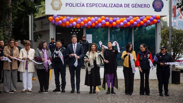 Clara Brugada dijo que la primera estación de policía de género piensa replicarla en otras zonas de la CDMX