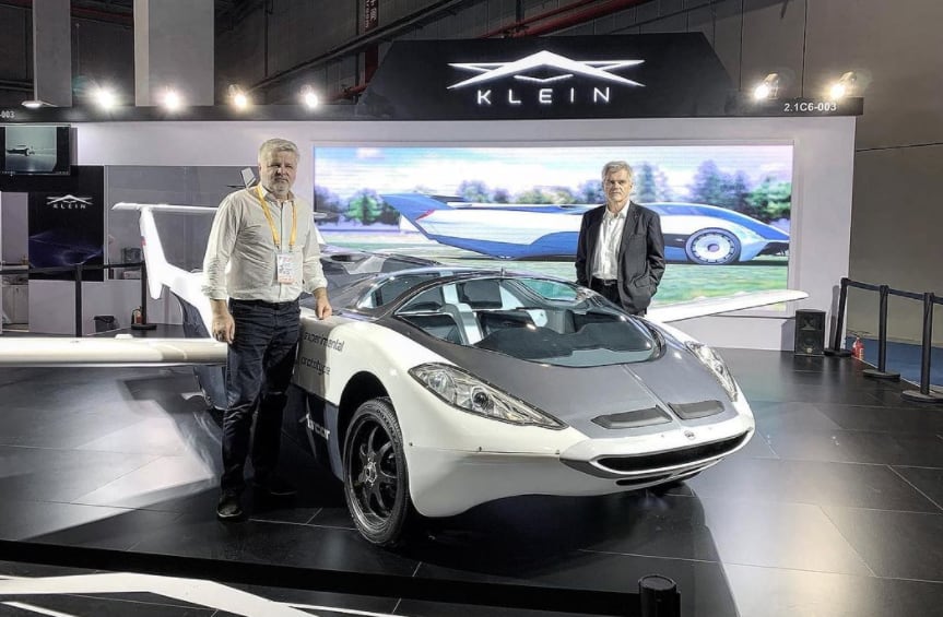 AirCar, el vehículo que se transforma en avión