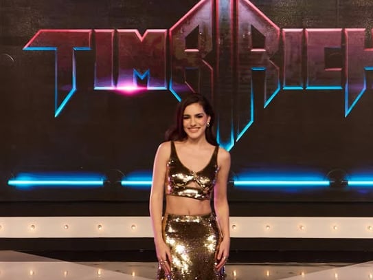 Michelle Pellicer, actriz que interpreta a Paulina Rubio en la serie de Timbiriche
