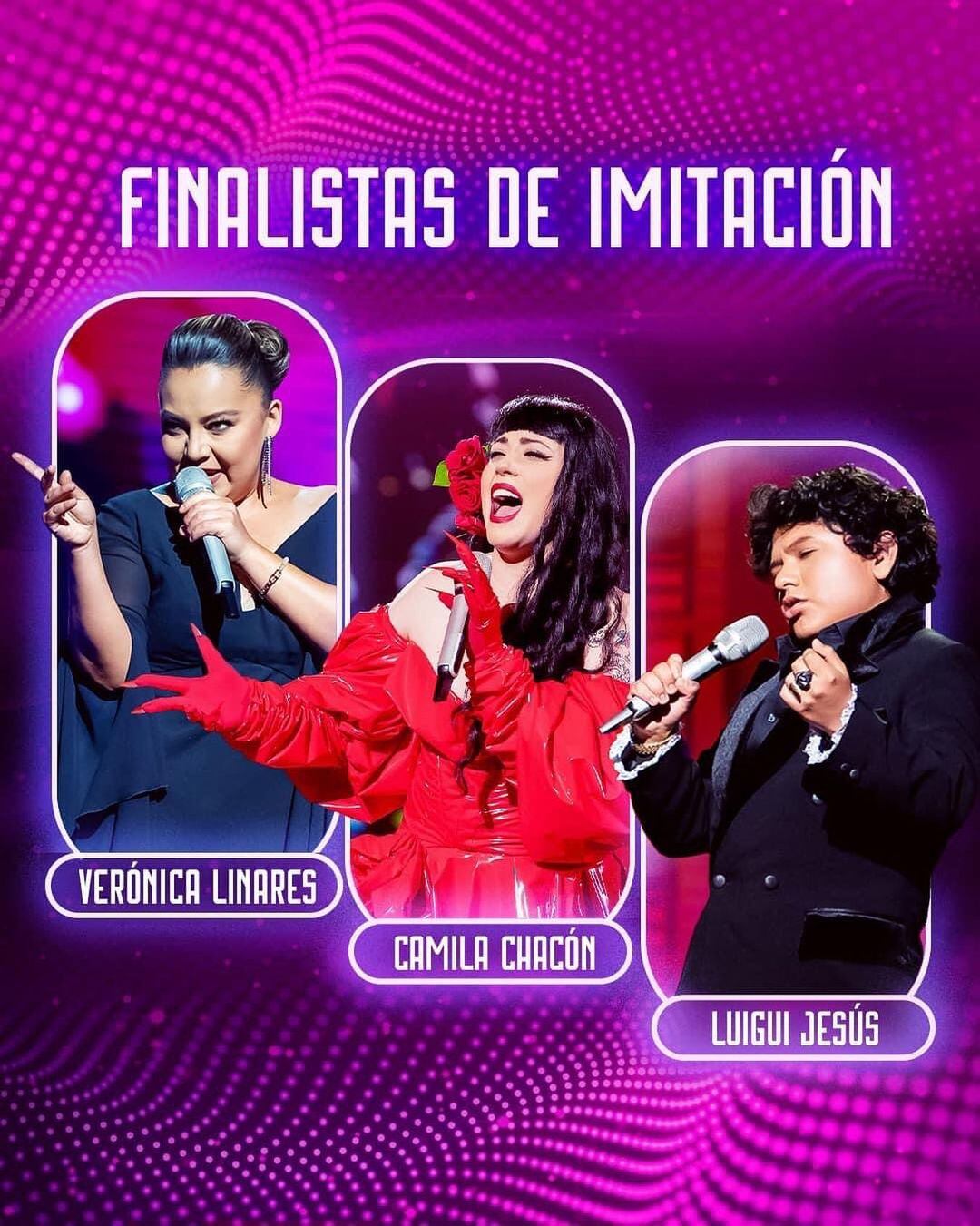 El Retador 2022: Finalistas de imitación