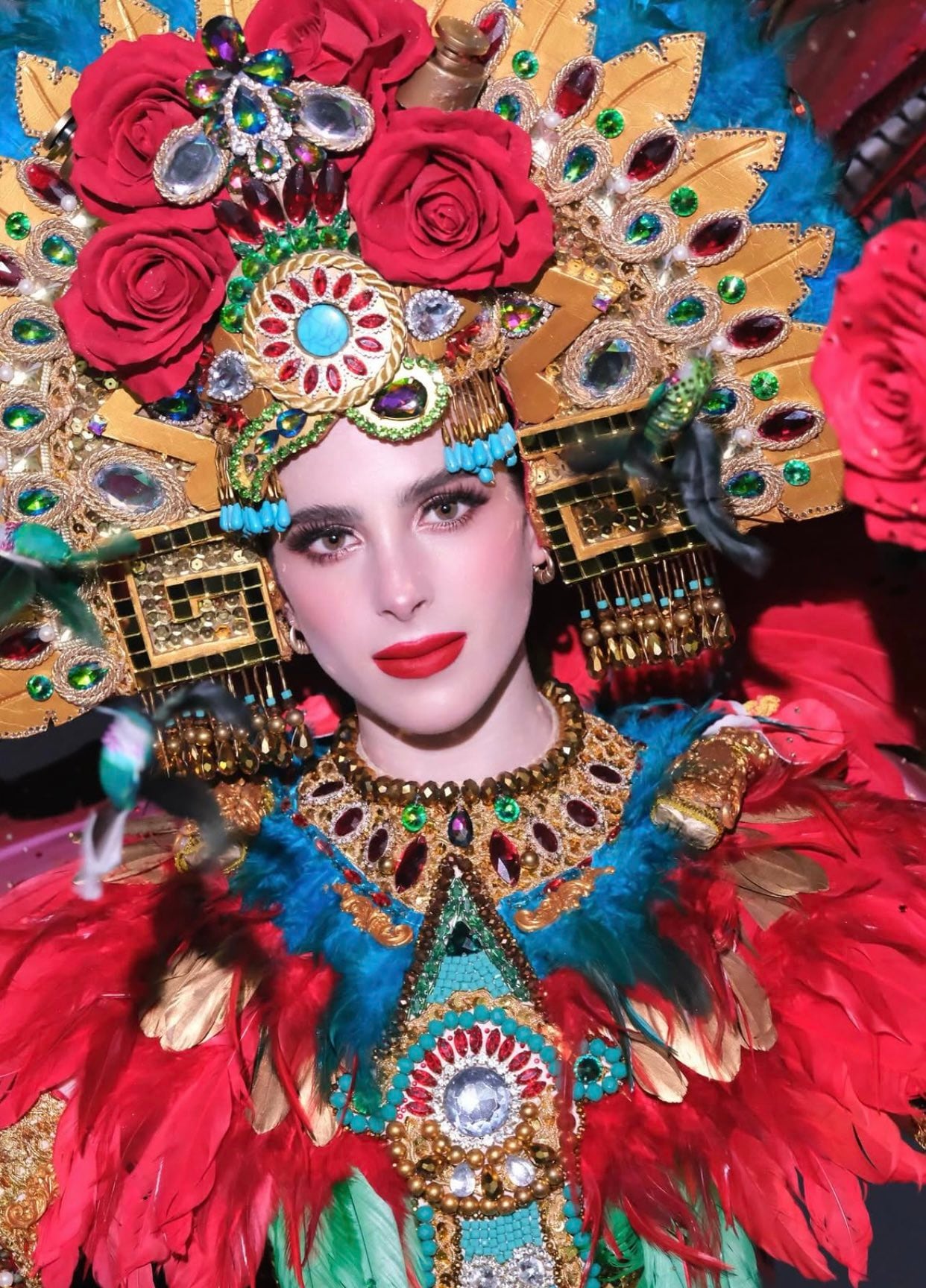 Fátima Bosch brilla en traje típico y traje de baño durante la preliminar de Miss Universo 2025