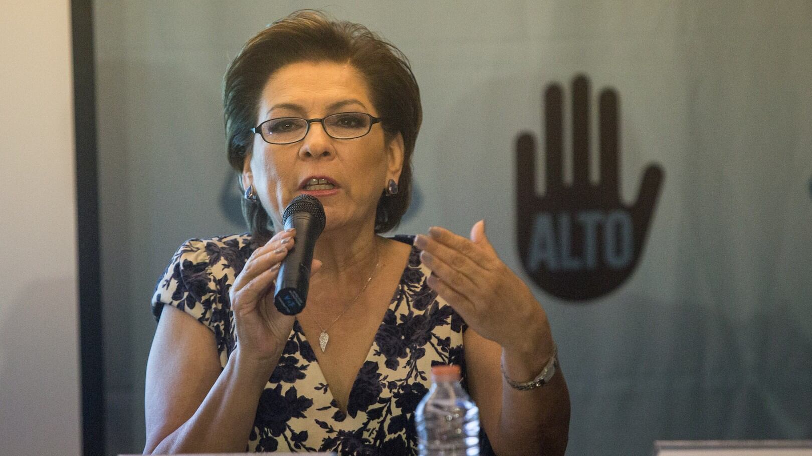 Isabel Miranda de Wallace está indignada por investigación en su contra