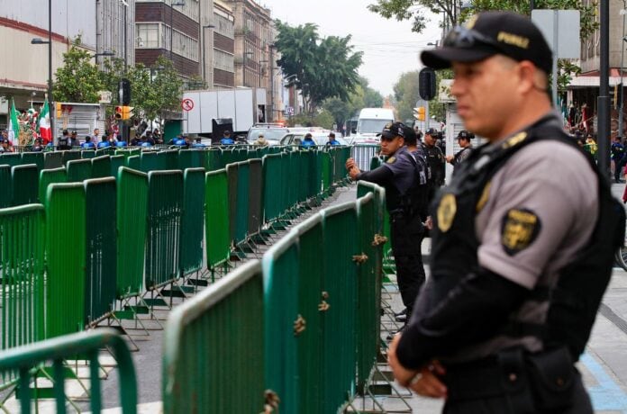 Cierres de calles aledañas al Zócalo de la CDMX