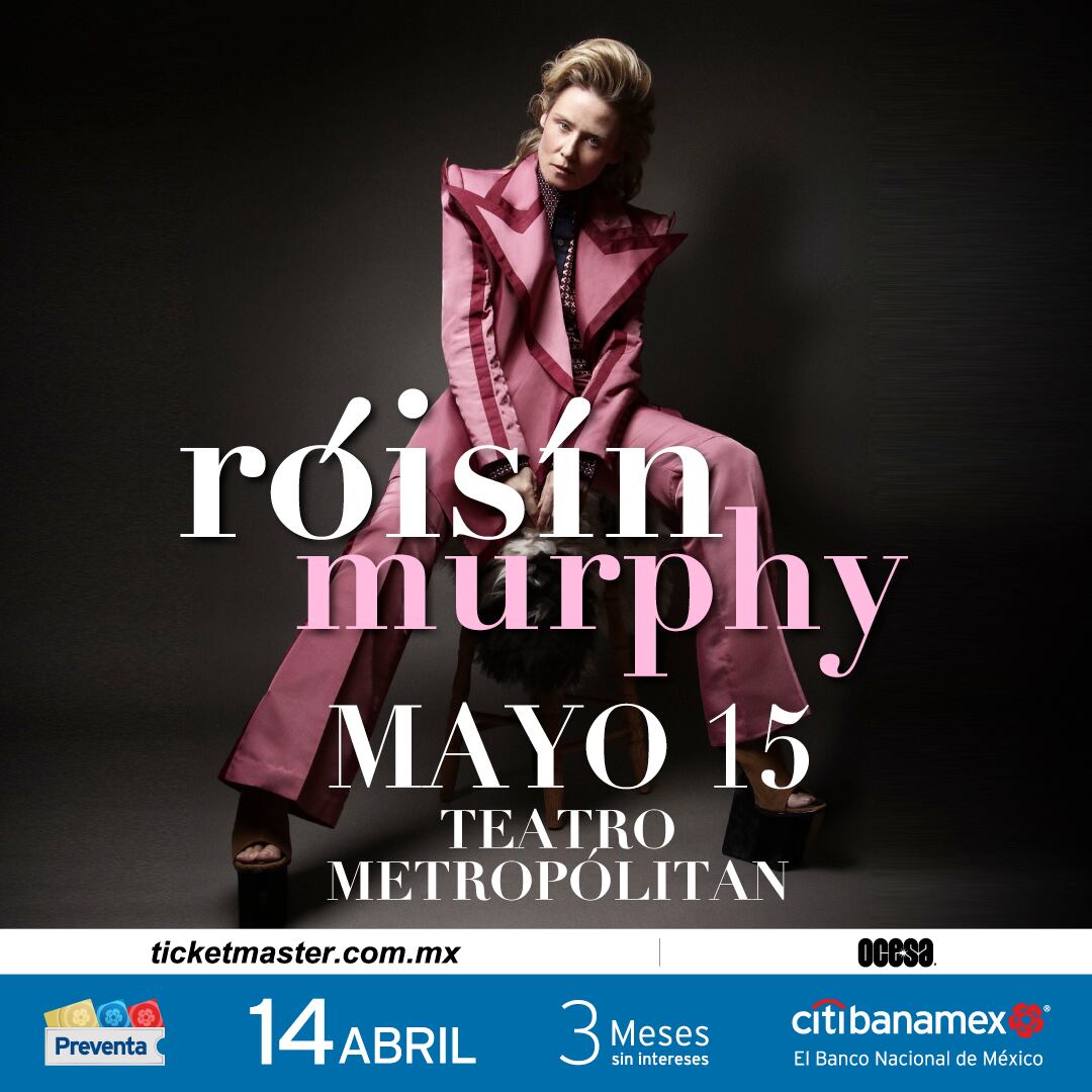 Róisín Murphy en México: Precio para su único concierto en Teatro Metropólitan