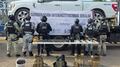 Secretaría de Seguridad logra decomiso de drogas, armas y equipo táctico