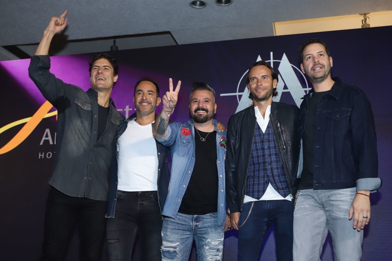 Alex Sirvent, Héctor Ugarte, Elias Chiprut, Rodrigo Sieres, y Dany Merlo de Mercurio.