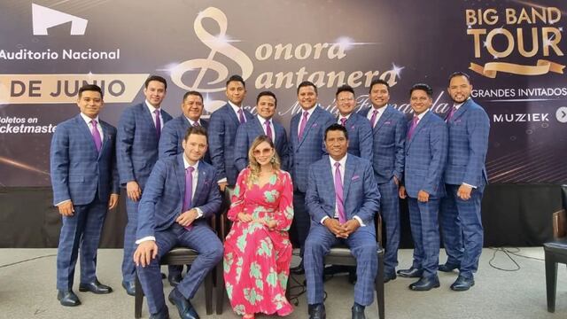 La Sonora Santanera con María Fernanda