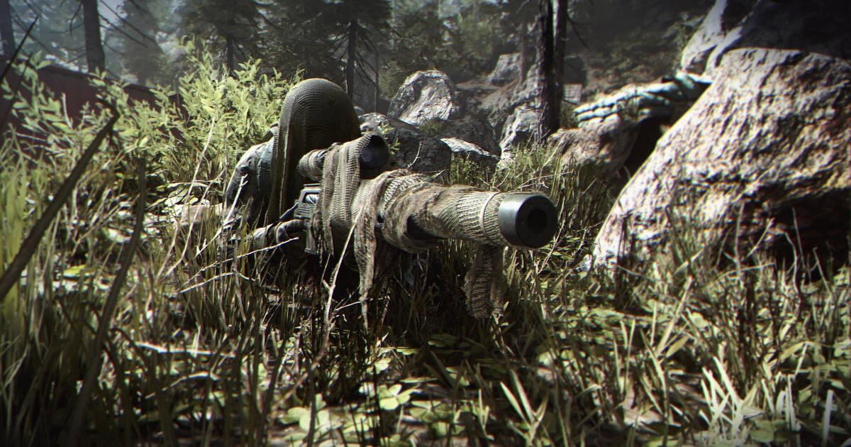 Francotirador Call of Duty: Modern Warfare