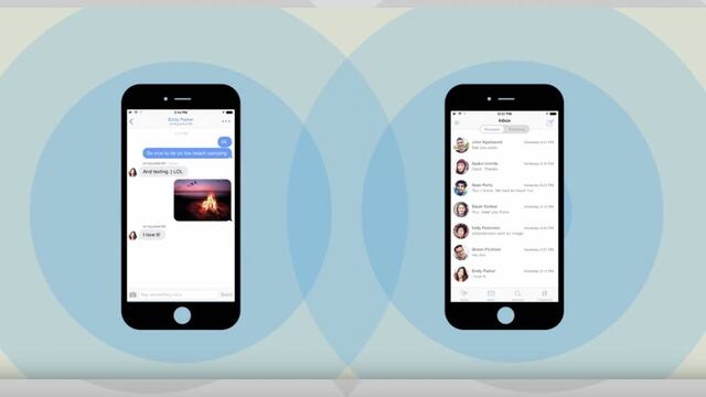 Esta aplicación aprovecha la conectividad Bluetooth y Wi-Fi de nuestros teléfonos para enviar mensajes aunque no tengamos internet. Mientras personas tengamos la app descargada, mejor funcionará.
