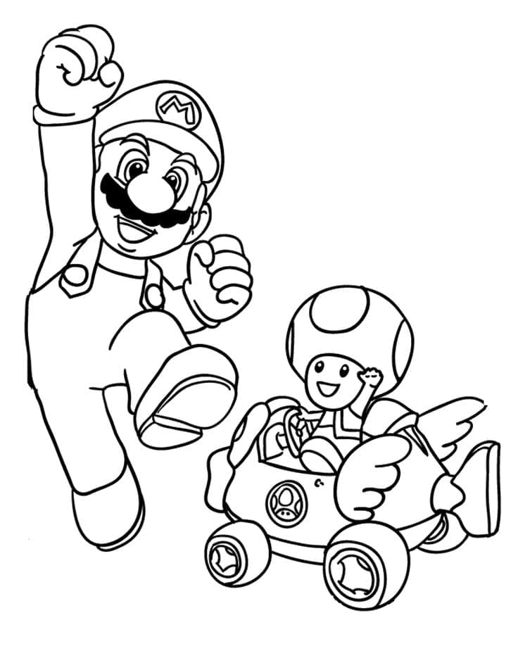 10 dibujos de Mario Bros para colorear mientras esperas el lanzamiento de Super Mario Bros. Wonder