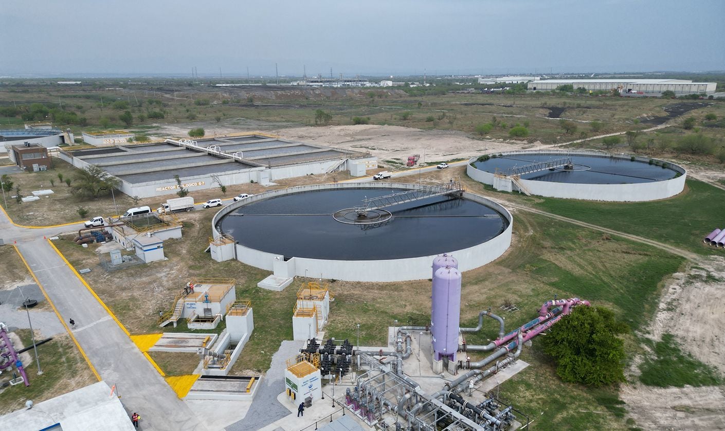 Planta de purificación de agua en Pesquería
