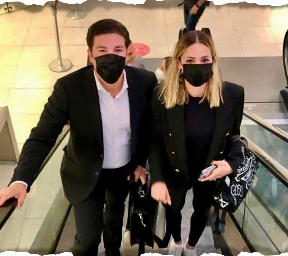 Samuel García y Mariana Rodríguez