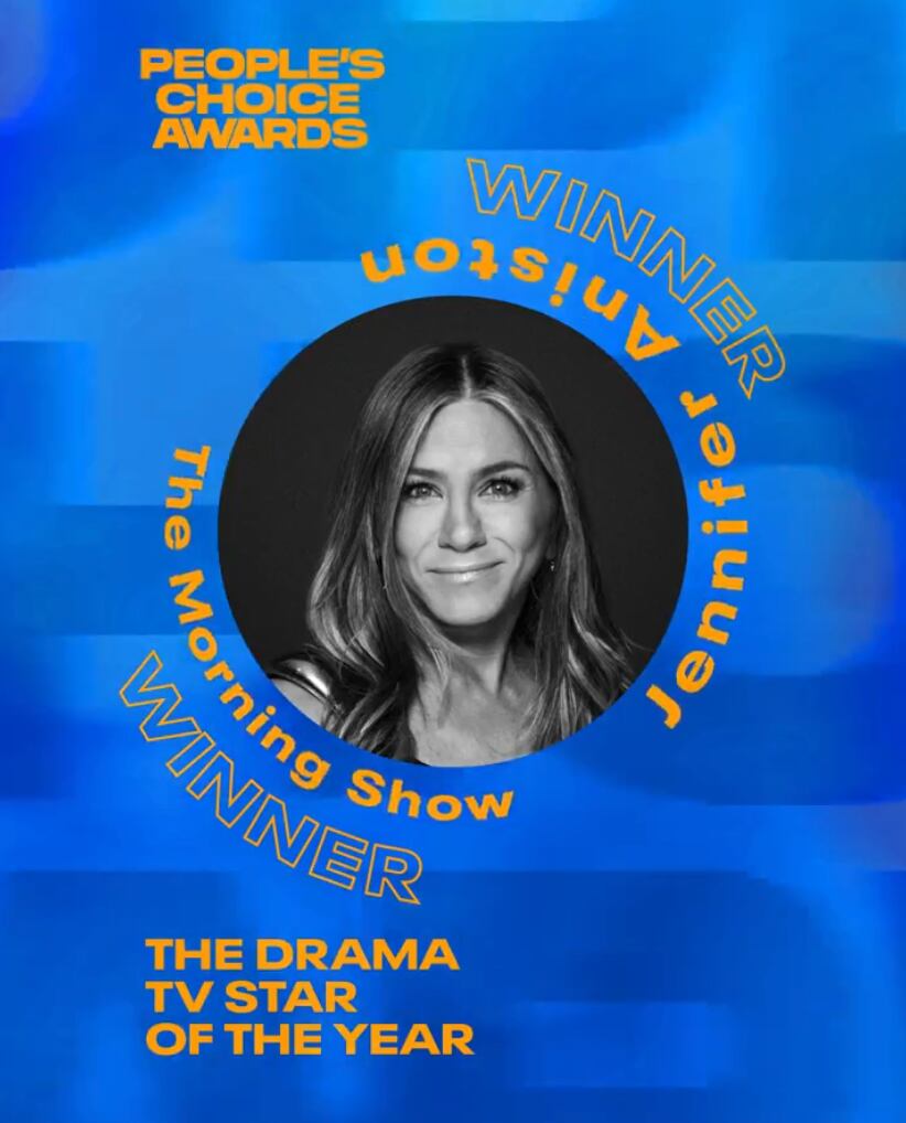 Jennifer Aniston, ganadora People's Choice Awards 2024