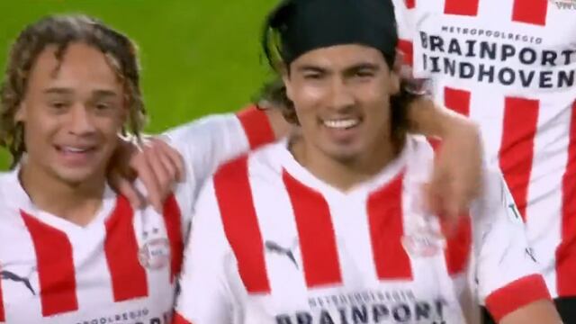 Erick Gutiérrez anotó en la Europa League